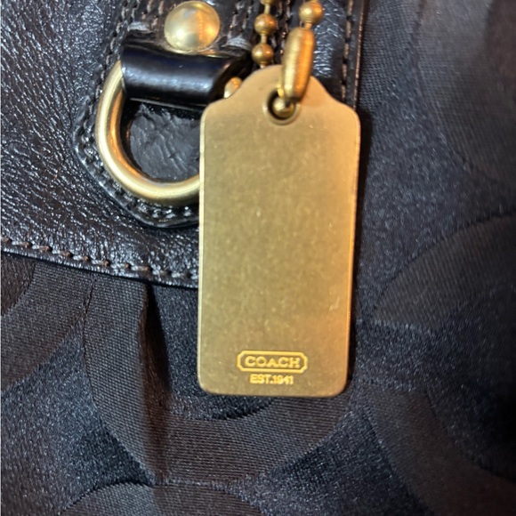 Coach Madison Op Art Sabrina Satchel Bag w/3 hang tags - Picture 3 of 11